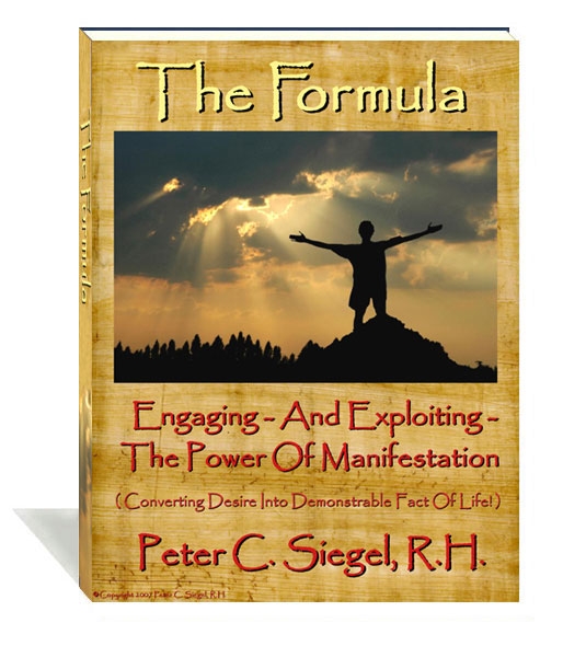 the formula e book sucess program by peter siegel hypnotherapist