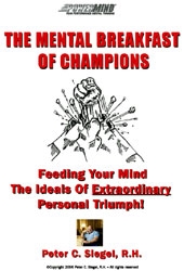 mental breakfast of champions sports hypnotherapy peter siegel